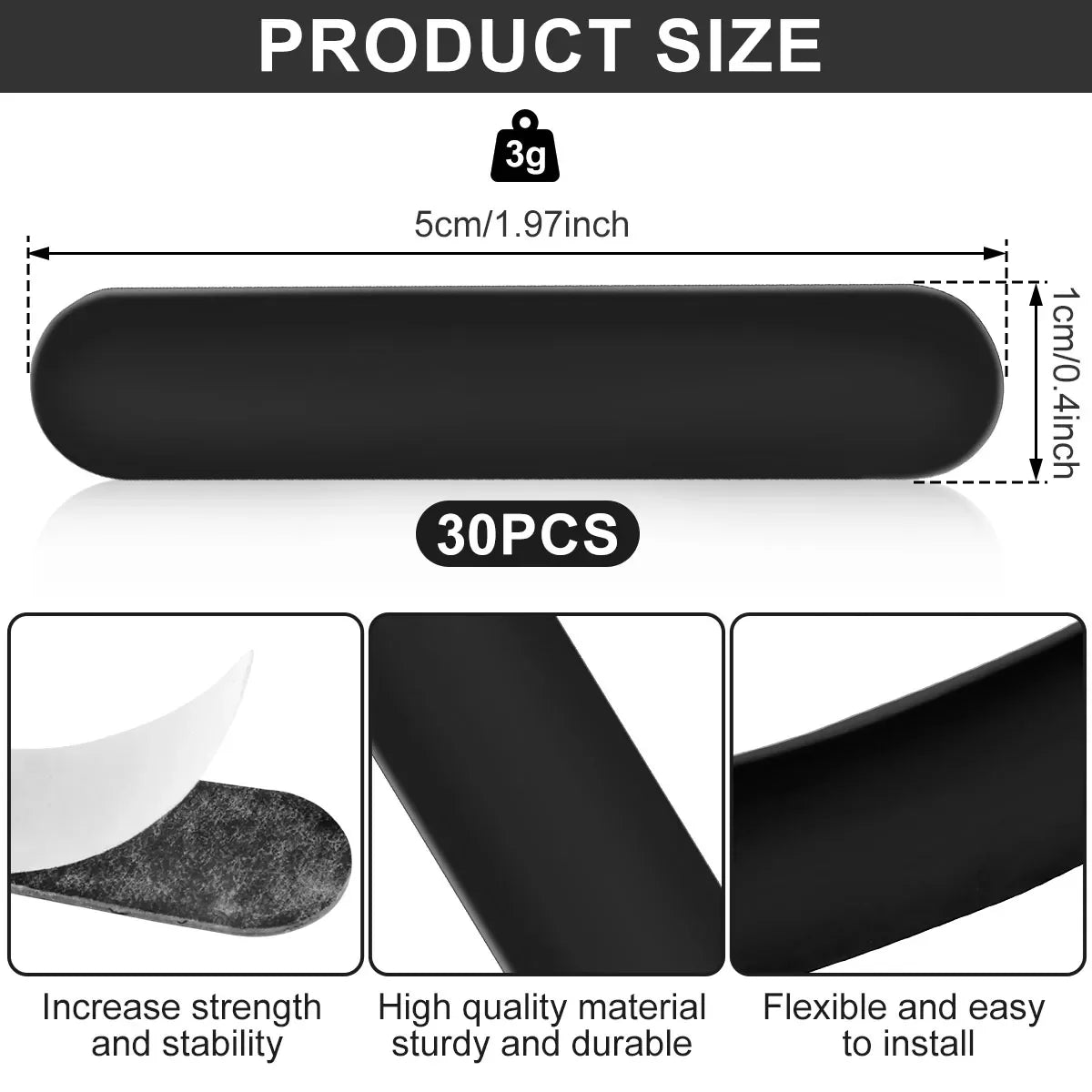 Performance Edge Guard Tape — Pickleball Paddle Weight & Protection Strips